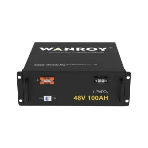 WANROY 48V 100Ah LiFePO4 Battery with 100A BMS