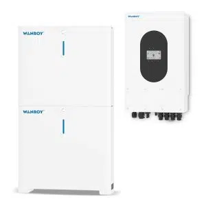 10kWh Home Energy Storage System With 5kW Hybrid Inverter | WANROY empower one